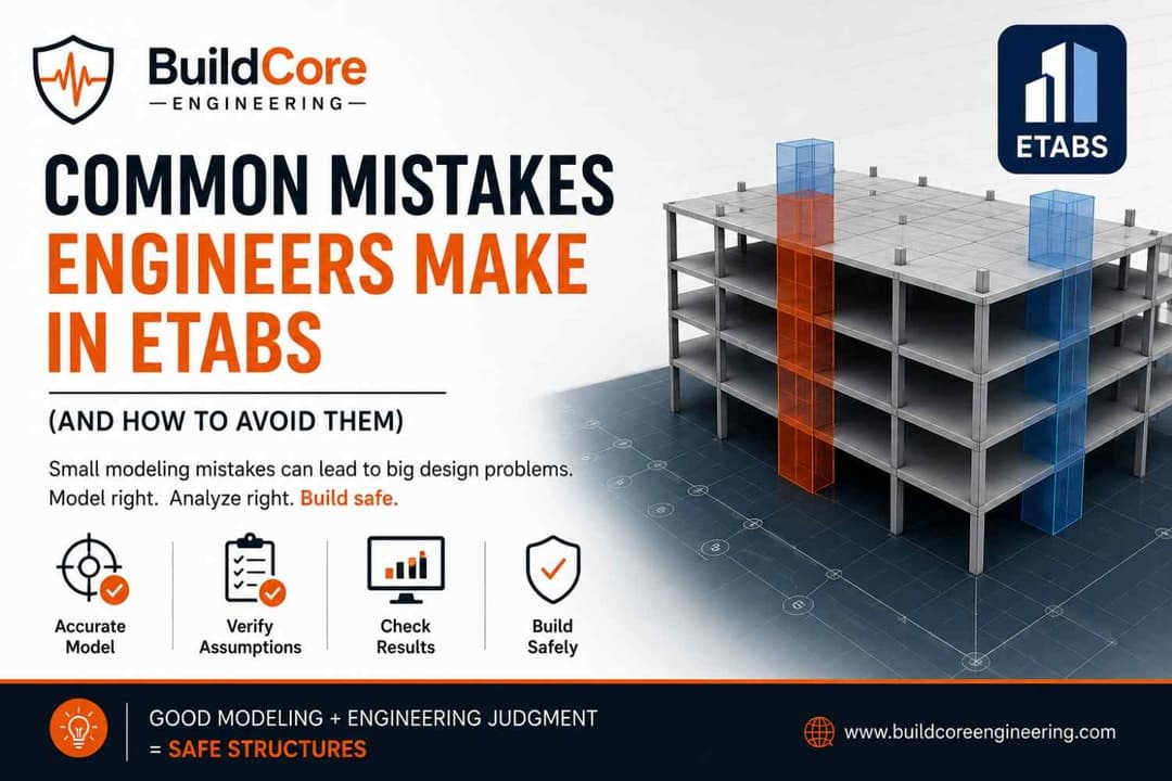 Common Mistakes Engineers Make in ETABS (And How to Avoid Them)